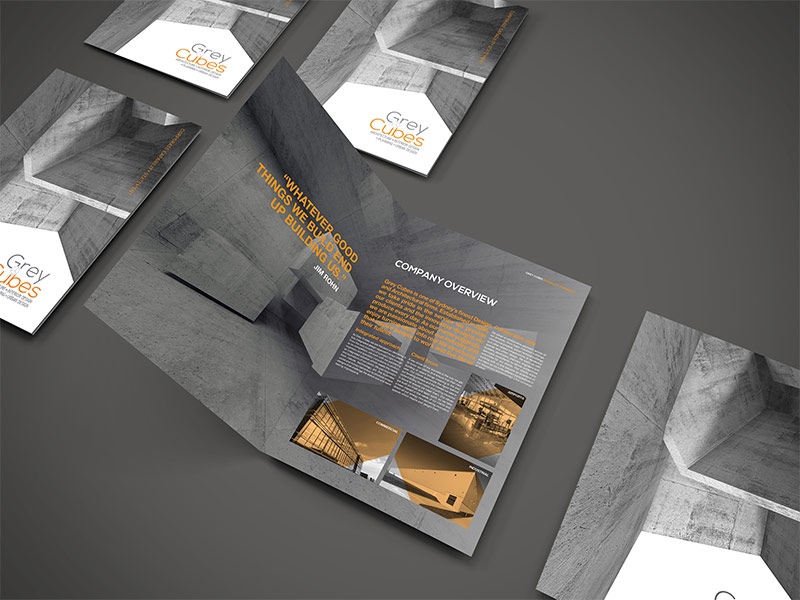 Grey Cubes Architects Company Brochure
